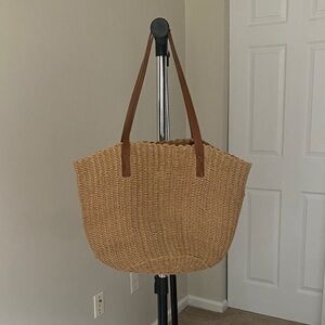 J. Crew Woven Straw Market Tote